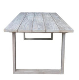 Nosta Outdoor Solid Teak Dining Table