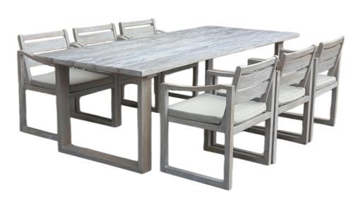 Nosta Outdoor Solid Teak Dining Table