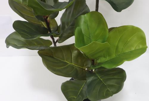 Real Touch Fiddle Leaf Tree Artificial Plant in Black Pot