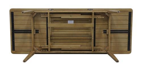Smokehouse Mango Extension Dining Table