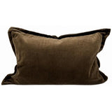 Velvet Olive Cushion Cover - Snugg & Co 400x600