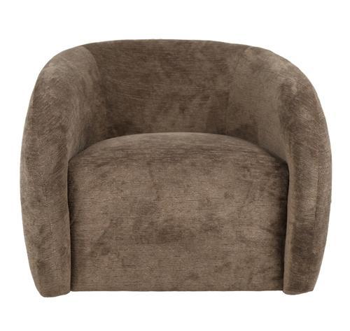 Mila Swivel Chair - Mocha