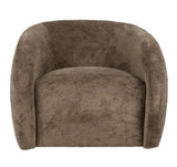 Mila Swivel Chair - Mocha