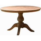 Savana Solid Teak Round Dining Table - 1300 Diameter