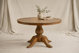 Savana Solid Teak Round Dining Table - 1300 Diameter