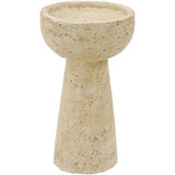 Concrete Pedestal Candle Holder