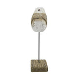 Wooden Seagull Coastal Ornament 235x80x565