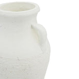 White Terracotta Decorative Urn 200x200x340