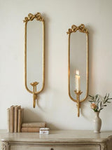 Wall Mirror Sconce Set of 2