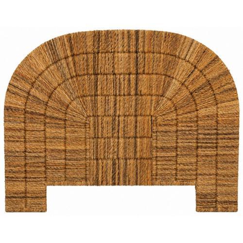Natural Banana Leaf Queen Headboard - WN6003