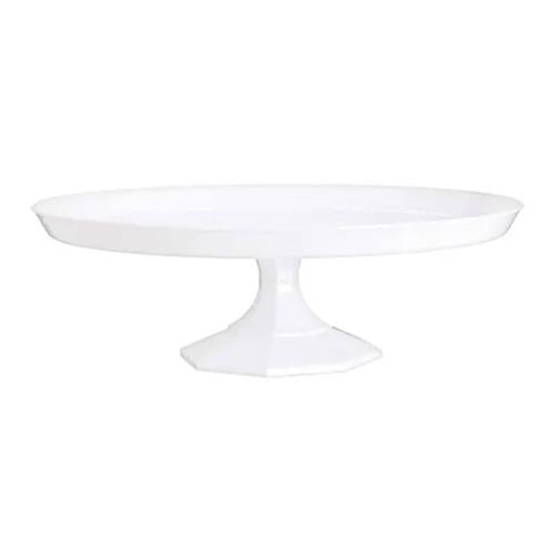 Dessert Stand Plastic White - 29cm Dia. x 9cm