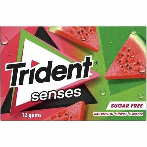Trident Senses Watermelon 23g - (Pack of 12)