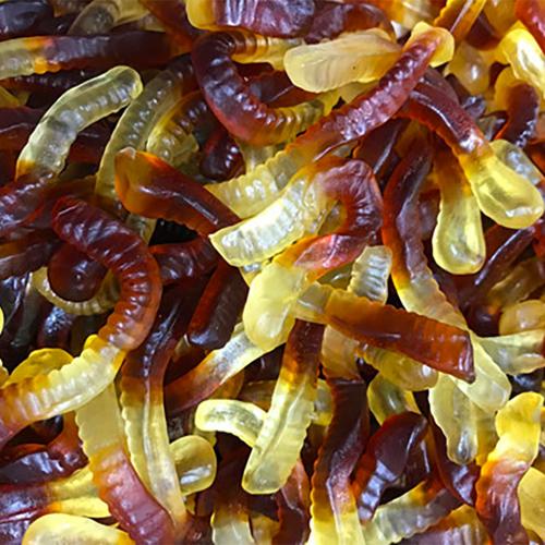 Kiwi Delights Cola Worm Gummy  - 2kg Bag