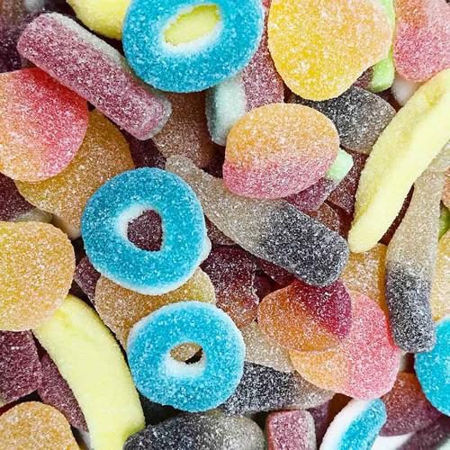 Kiwi Delights Sour Mix Gummy  - 2kg Bag