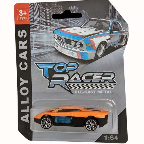 Top Racer Car Metal 1pc - (Pack of 6)