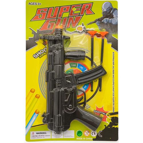Toy Super Gun Set 1pc - (Pack of 6)