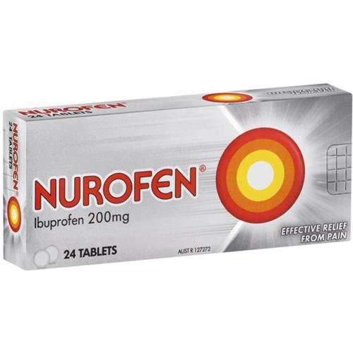 Nurofen Tablets 200mg 24s - (Pack of 6)