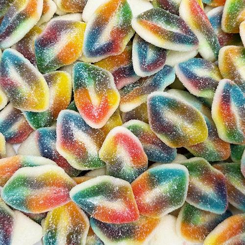 Dulceplus Sour Multicolour Lips  - 2kg Bag