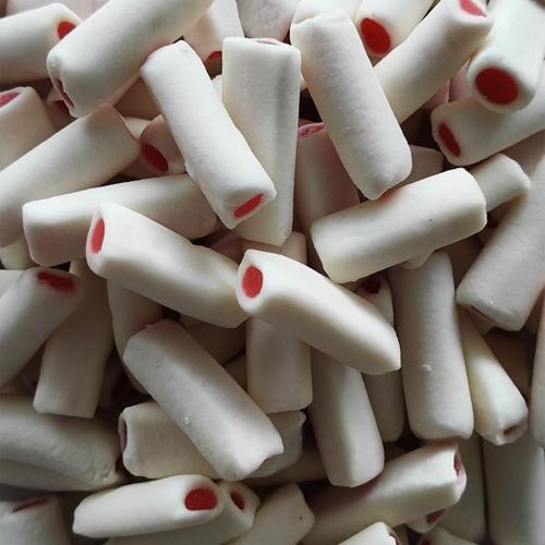 Dulceplus Mini Strawberry Cream Pencil - 2kg Bag