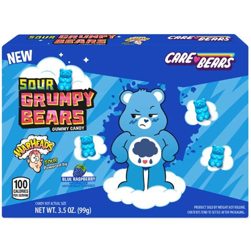 TB Warheads Sour Grumpy Bear 99g - (Pack of 12)