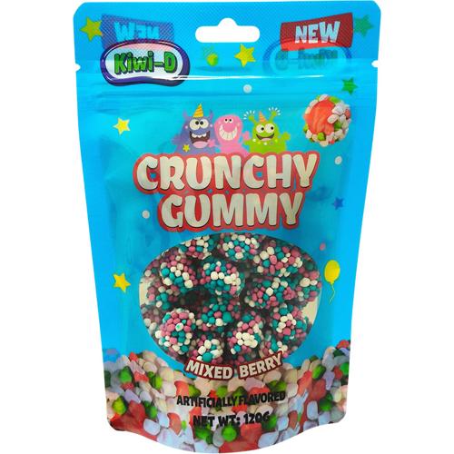 Crunchy Gummy Cluster Berries 120gm - (Pack of 24)