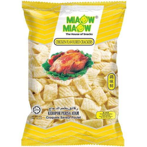 Miaow Miaow Chicken Crackers 60g - (Pack of 30)