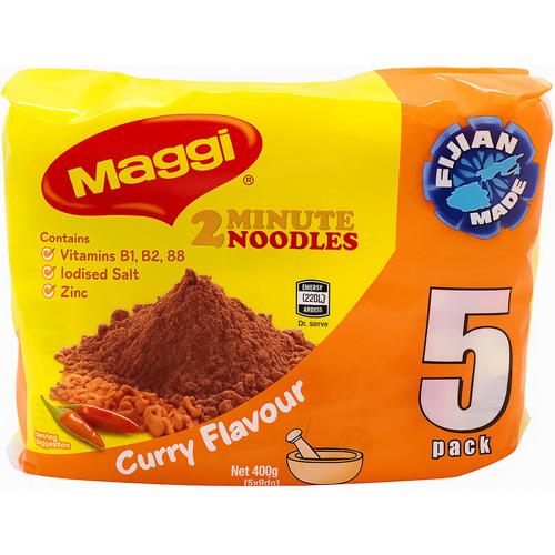 Maggi Noodles Curry 80g - (Pack of 12)