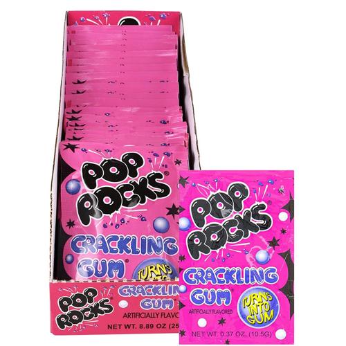 Pop Rock Crackling Gum - (Pack of 24)