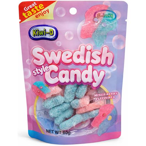 Swedish Gummy Skull Head Mixed Berry - (Pack of 24)