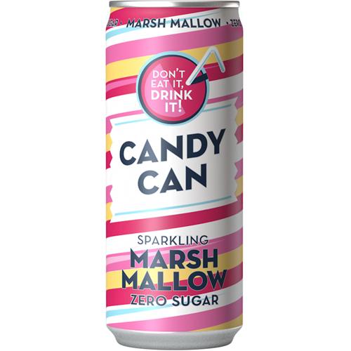 Candy Can Marshmallow Drink 330ml - (Pack of 12)