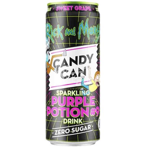 Candy Can Purple Rick and Morty 330ml - (Pack of 12)