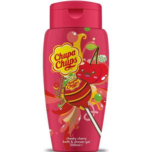 Chupa Chups Shower Gel Cherry 300ml - (Pack of 4)