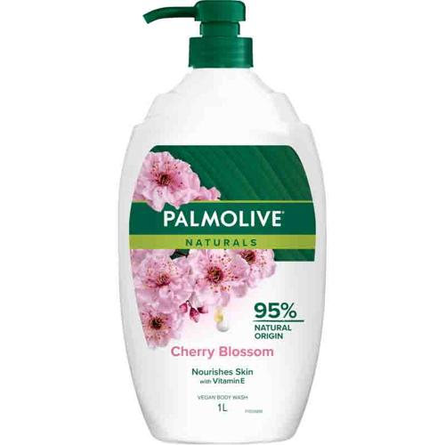 Palmolive Bodywash Cherry Blossom 1ltr - (Pack of 3)