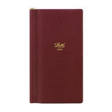 Letts Notebook Legacy Slim 85 x 152mm Garnet