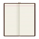 Letts Notebook Legacy Slim 85 x 152mm Chocolate