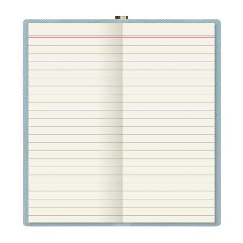 Letts Notebook Legacy Slim 85 x 152mm Sky
