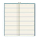 Letts Notebook Legacy Slim 85 x 152mm Sky