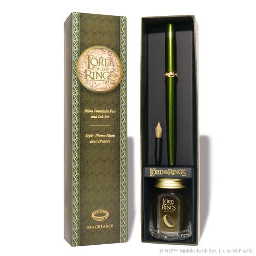 Ferris Wheel Press The Bijou Fountain Pen and 28ml Ink Set Lord of the Rings