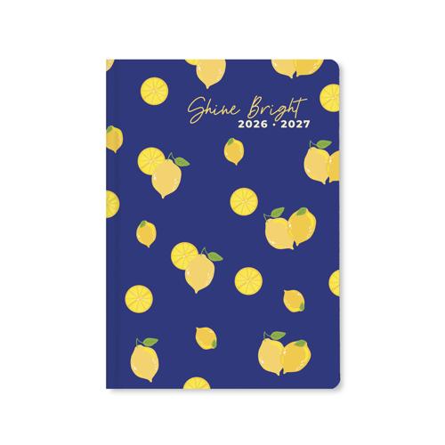 Letts Diary Mid Year A5 Week to View Citrus Shine Bright 2026/27