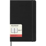 Moleskine Diary 18M Daily Hard Cover Large Black 2026/27