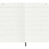 Moleskine Diary 18M Daily Soft Cover Large Black 2026/27