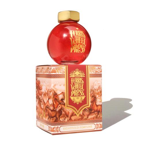 Ferris Wheel Press Fountain Pen Ink Fete Chinoise Luna New Year Fortune 85ml