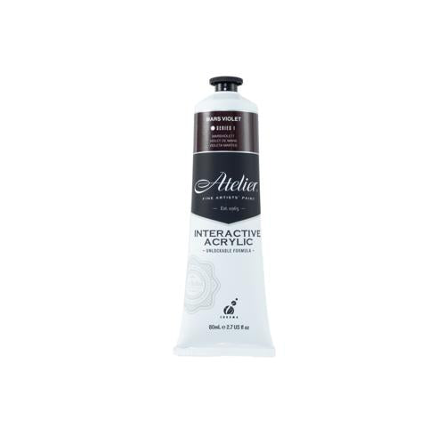 Atelier Acrylic Interactive Paints 80ml Mars Violet