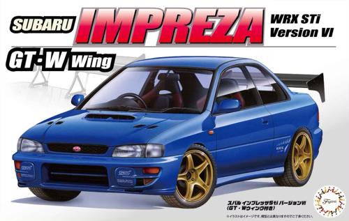 Plastic Kitsets - Fujimi - 1/24 Subaru Imp Sti VI wGTWing