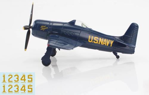 Diecast Aircraft - Hobby Master - 1/72 F8F1B Blue Angels US Navy