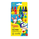 Jovi Washable Maxi Felt-Tip Pen 6 Pack
