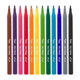 Jovi Washable Felt-Tip Pen Fine 12 Pack