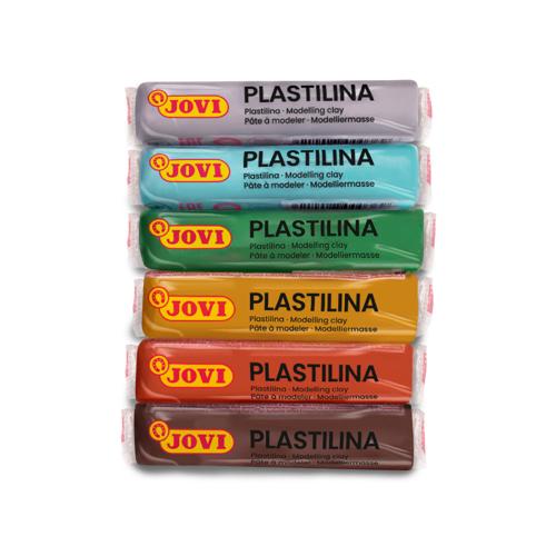 Jovi Plastalina 6 x 15gm Nature Colours