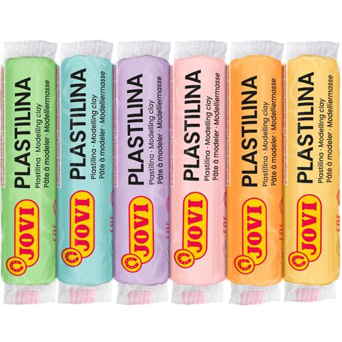 Jovi Plastalina 6 x 15gm Pastel