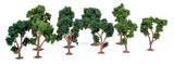 Hobby Model Scenery - Green Deciduous 2- 3" (10)